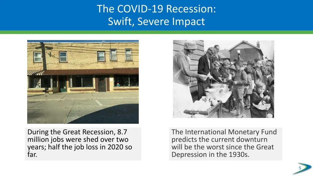 the covid 19 recession swift severe impact