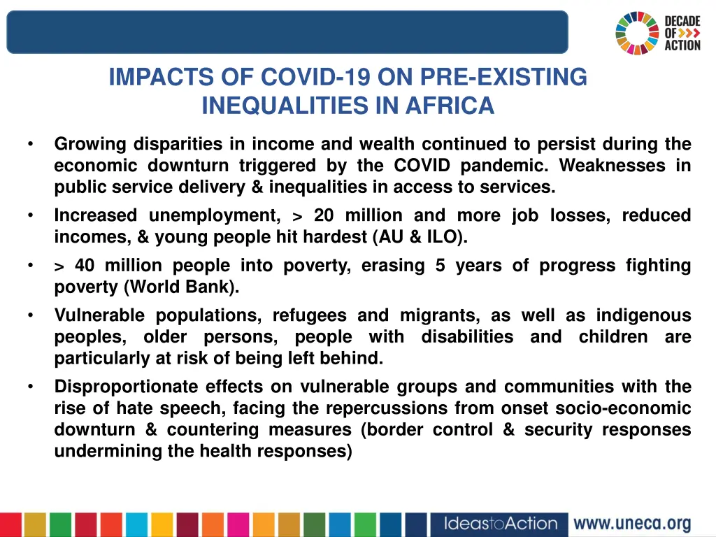 impacts of covid 19 on pre existing inequalities