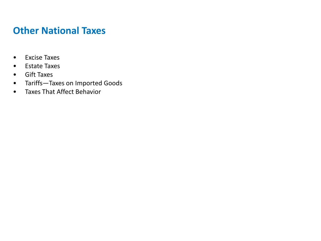 other national taxes 1