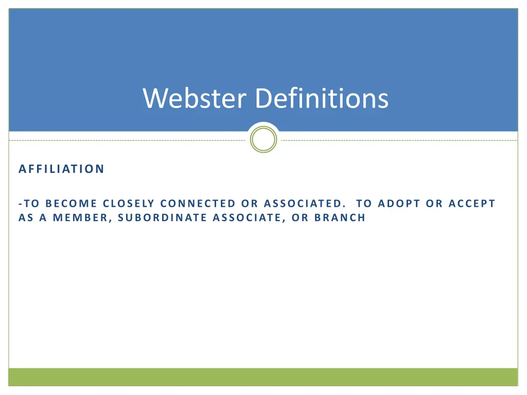 webster definitions 2