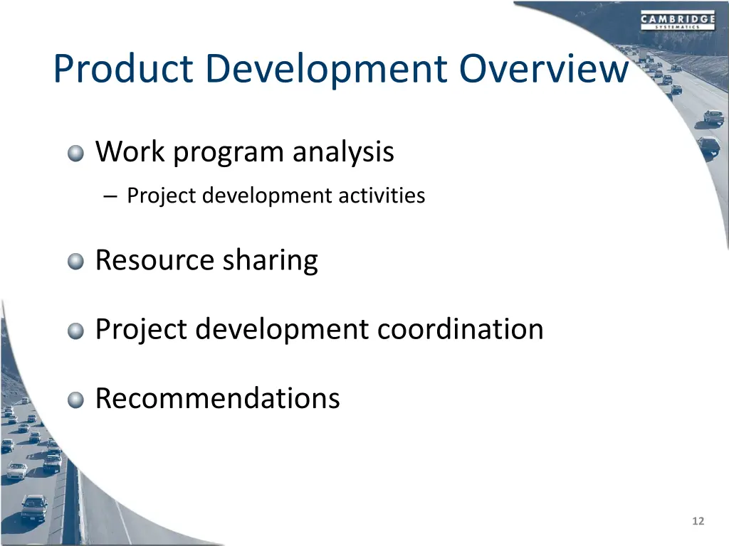 product development overview