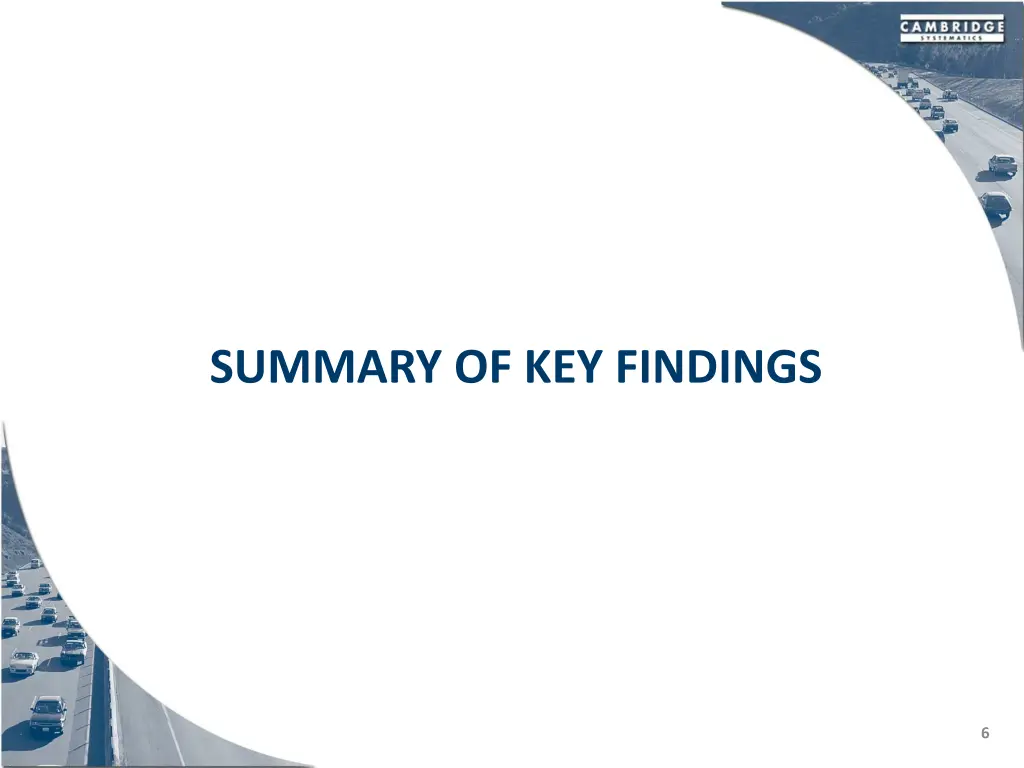 summary of key findings