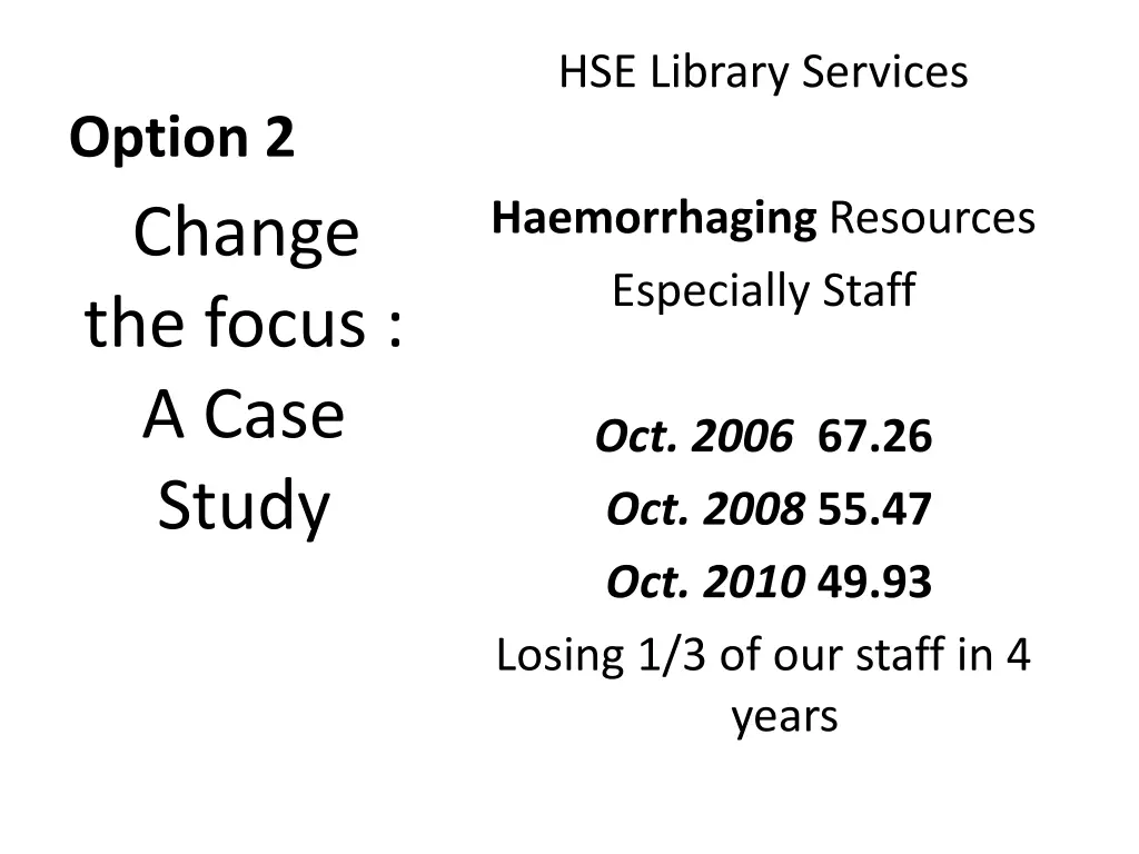 hse library services