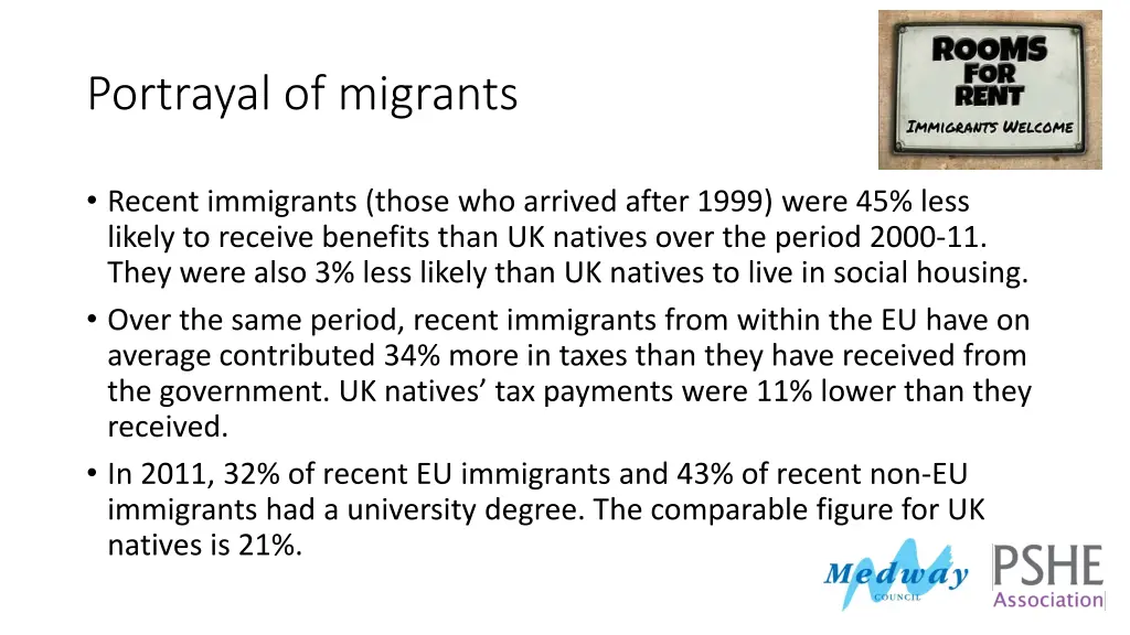 portrayal of migrants