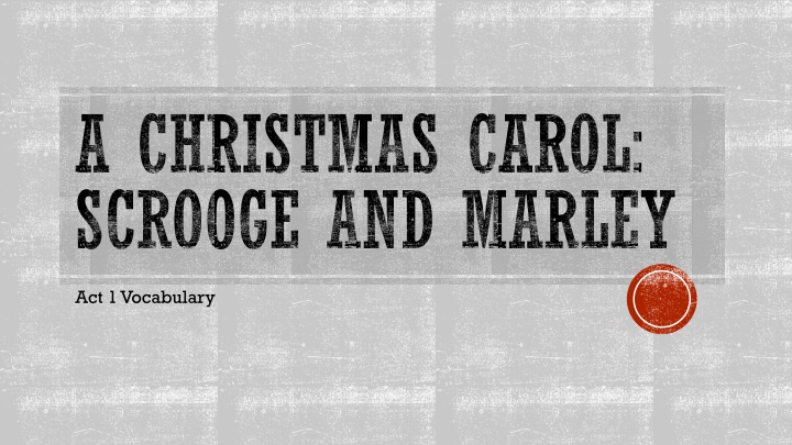 a christmas carol scrooge and marley