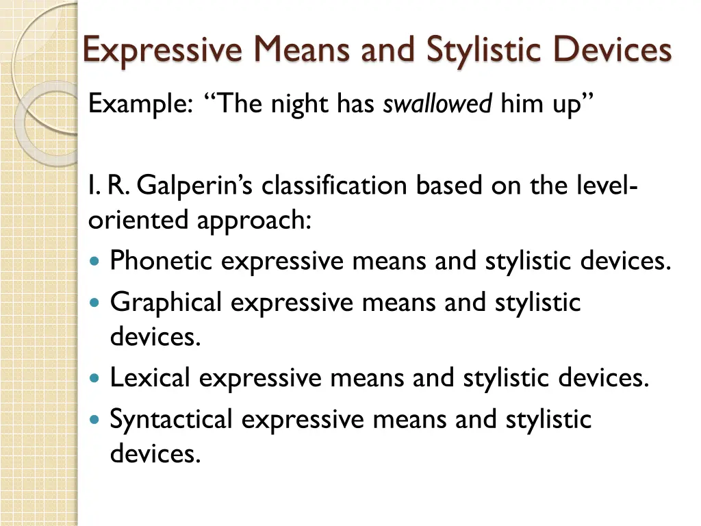 expressive means and stylistic devices 2