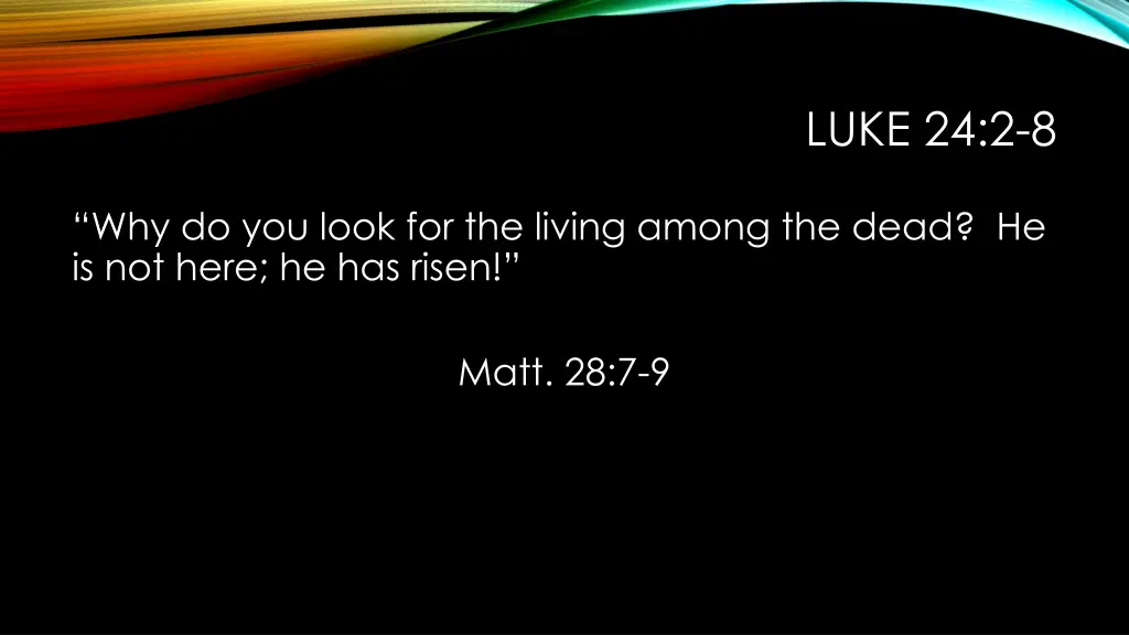 luke 24 2 8