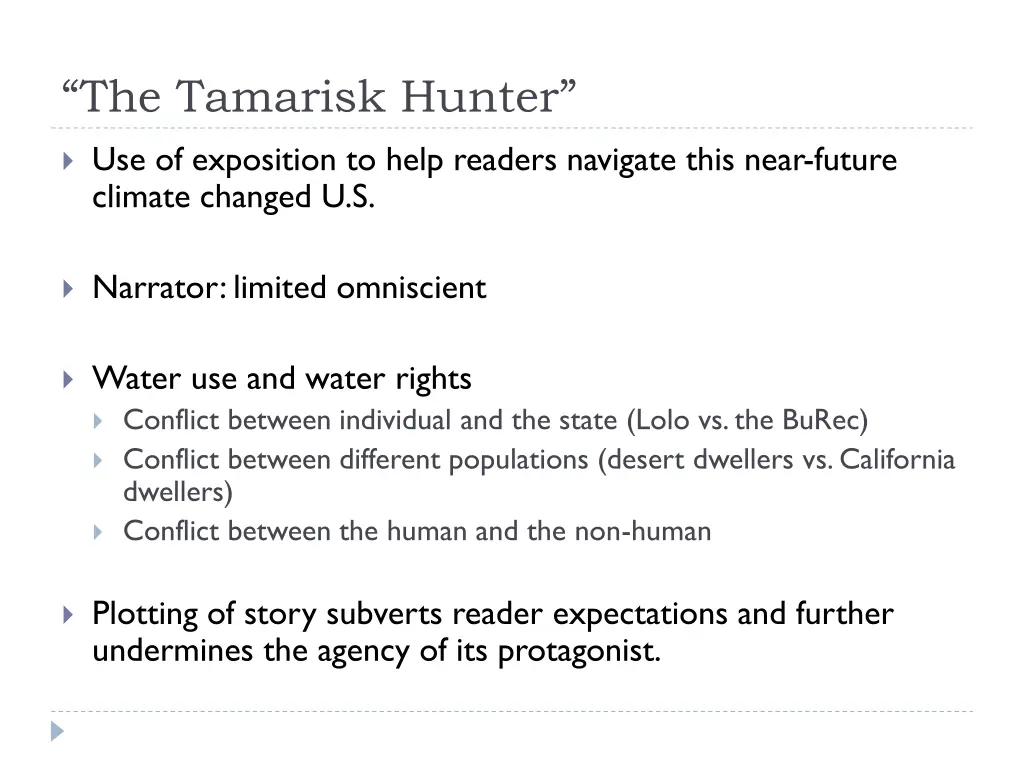 the tamarisk hunter