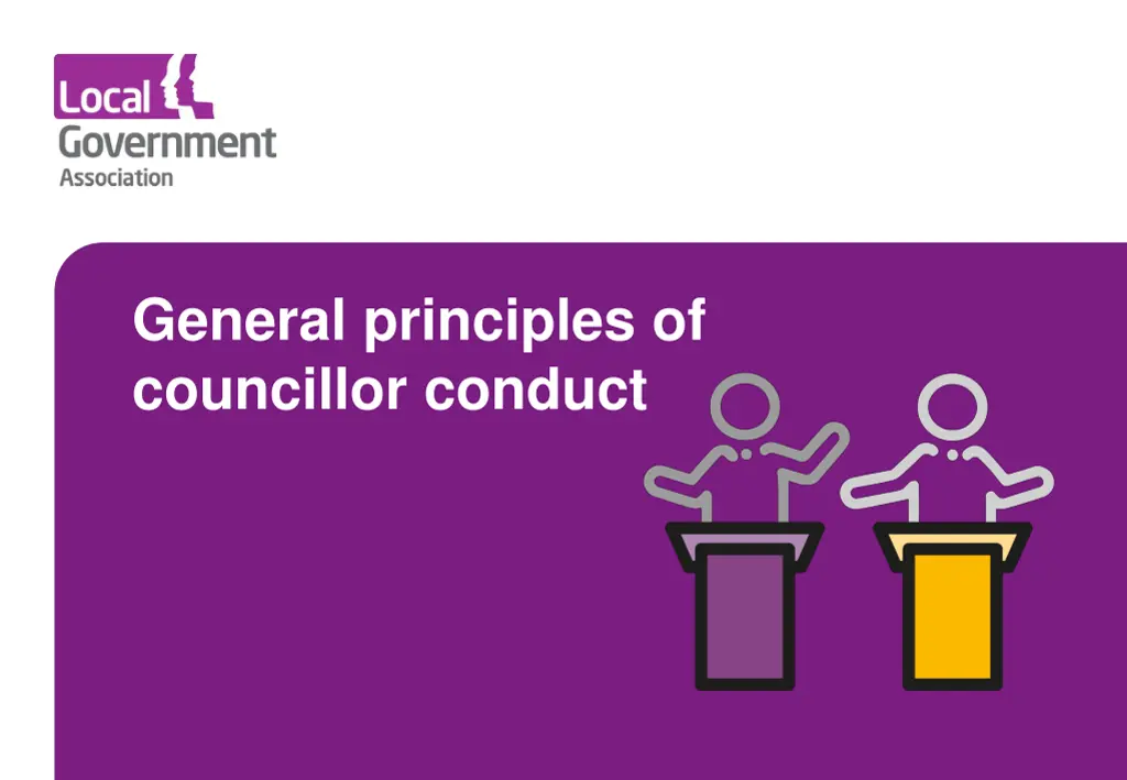 general principles of councillor conduct