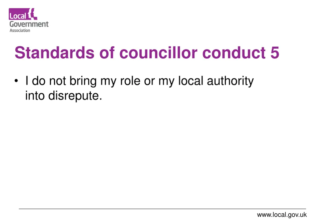 standards of councillor conduct 5