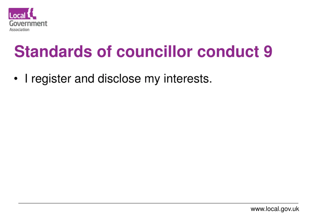 standards of councillor conduct 9