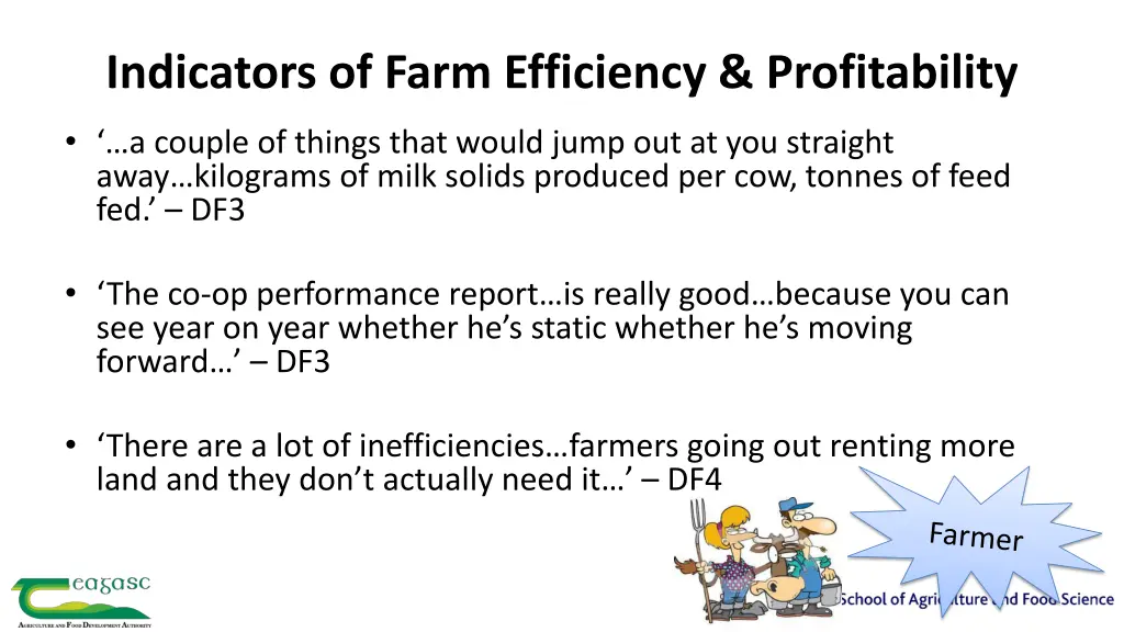 indicators of farm efficiency profitability 5