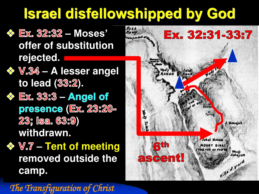 israel disfellowshipped by god