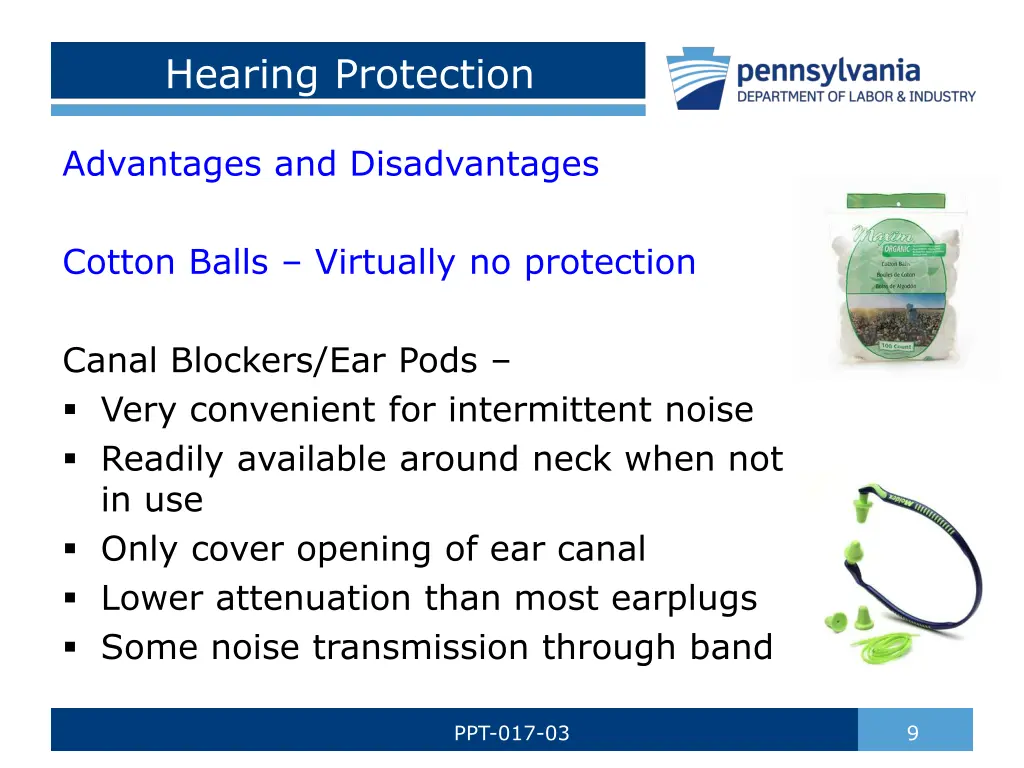 hearing protection