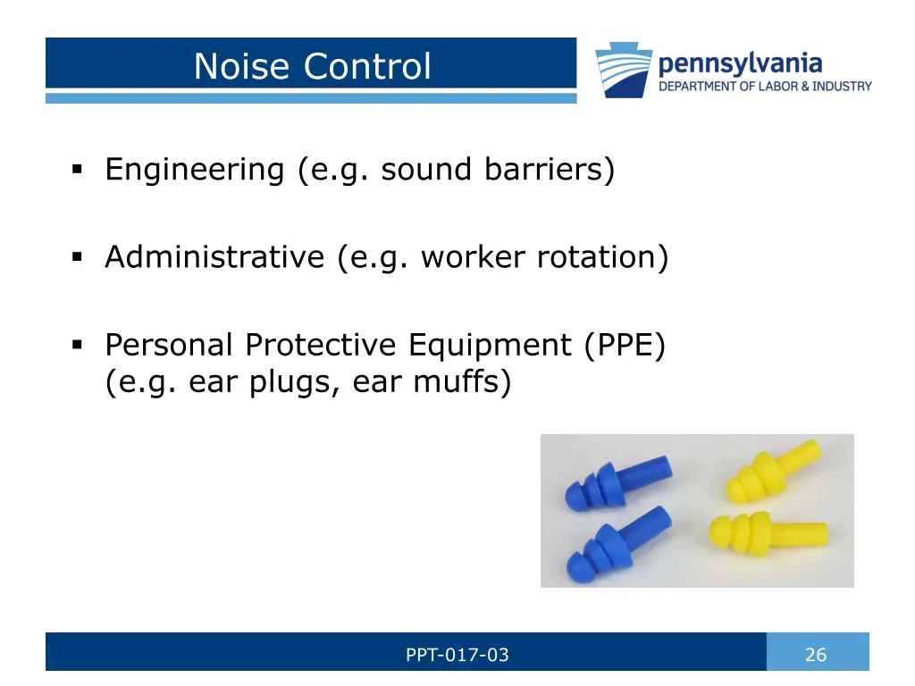 noise control