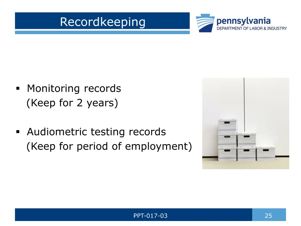 recordkeeping