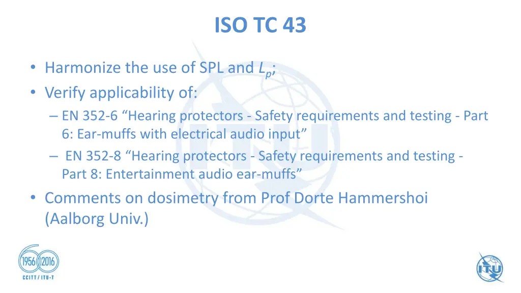 iso tc 43