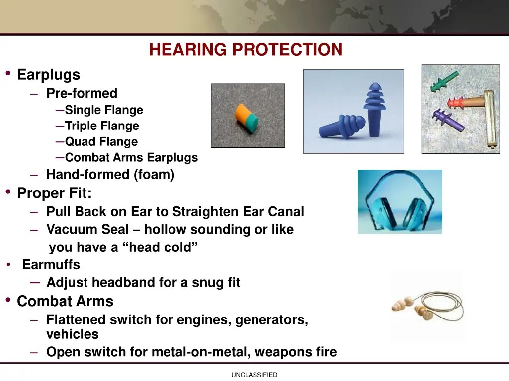 hearing protection