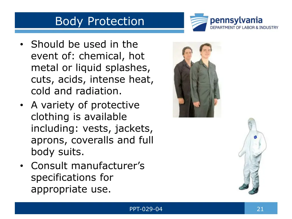 body protection