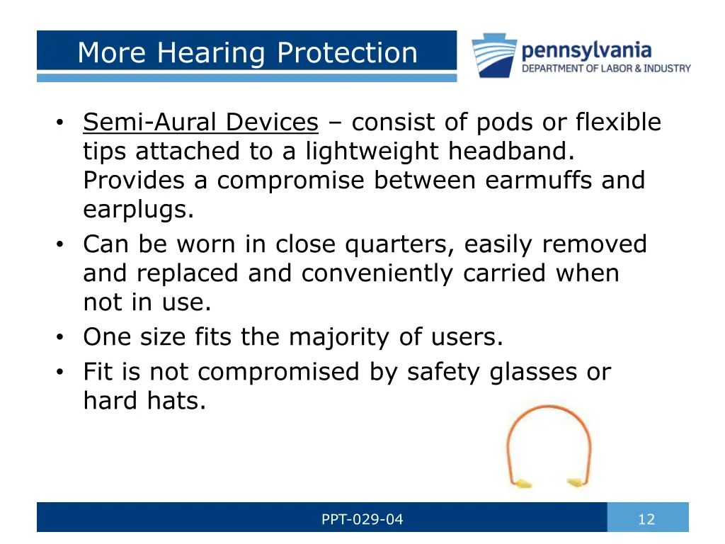 more hearing protection