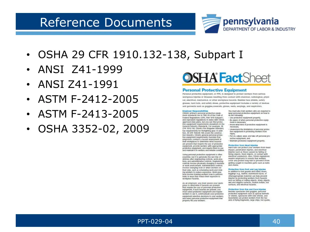 reference documents