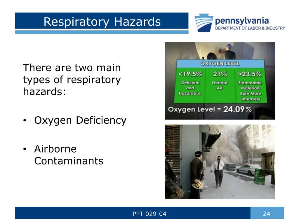 respiratory hazards