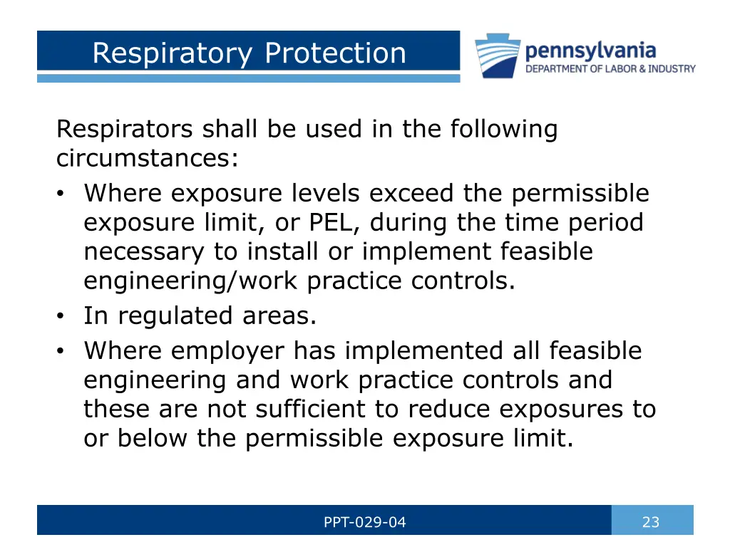 respiratory protection 1