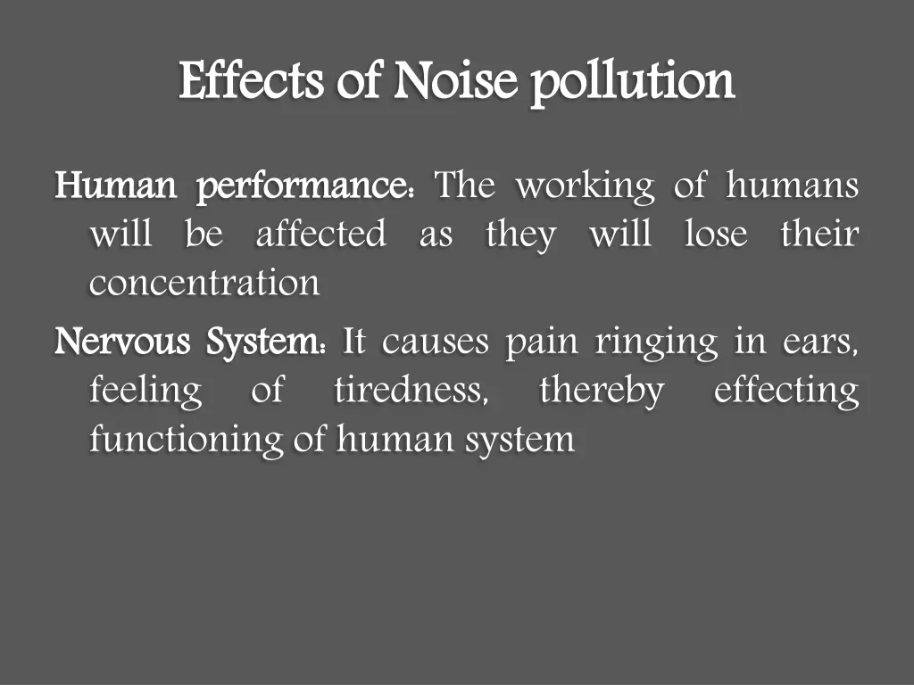 effects of noise pollution 1