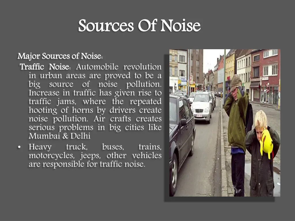 sources of noise