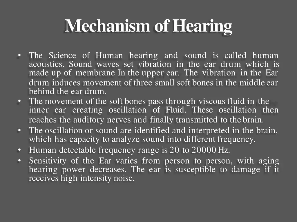 mechanism ofhearing 2