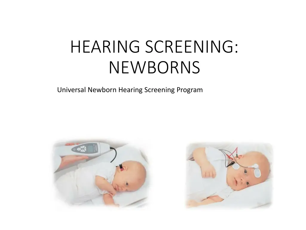 hearing screening newborns