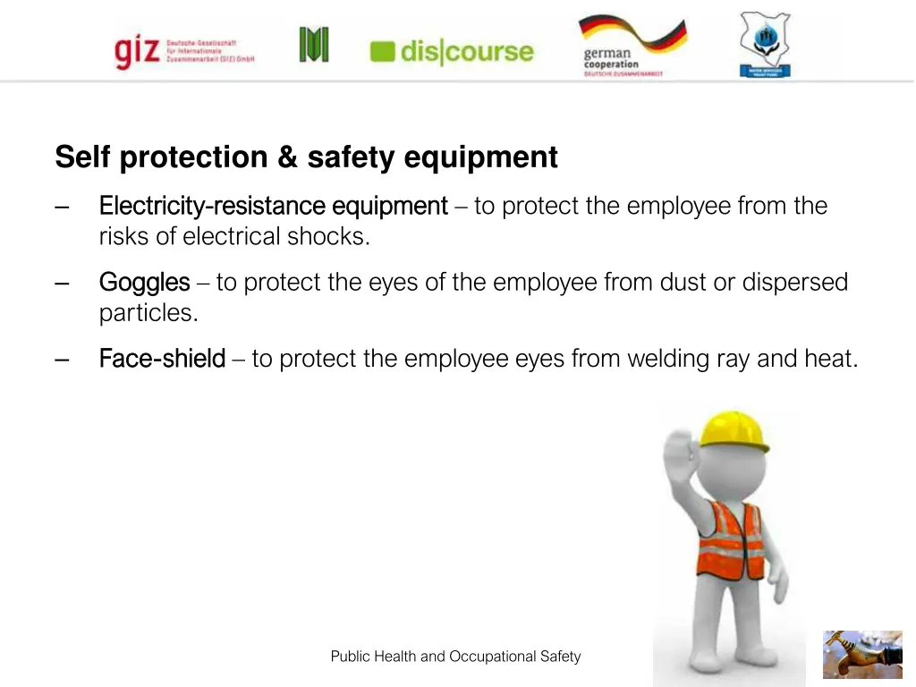 self protection safety equipment 2