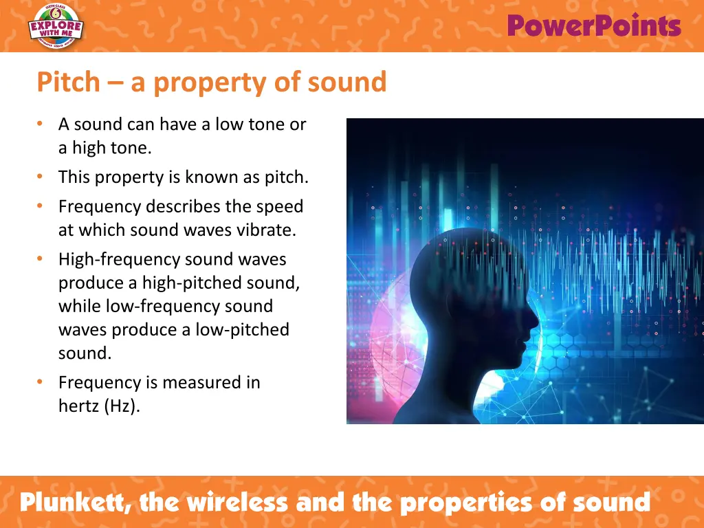 pitch a property of sound