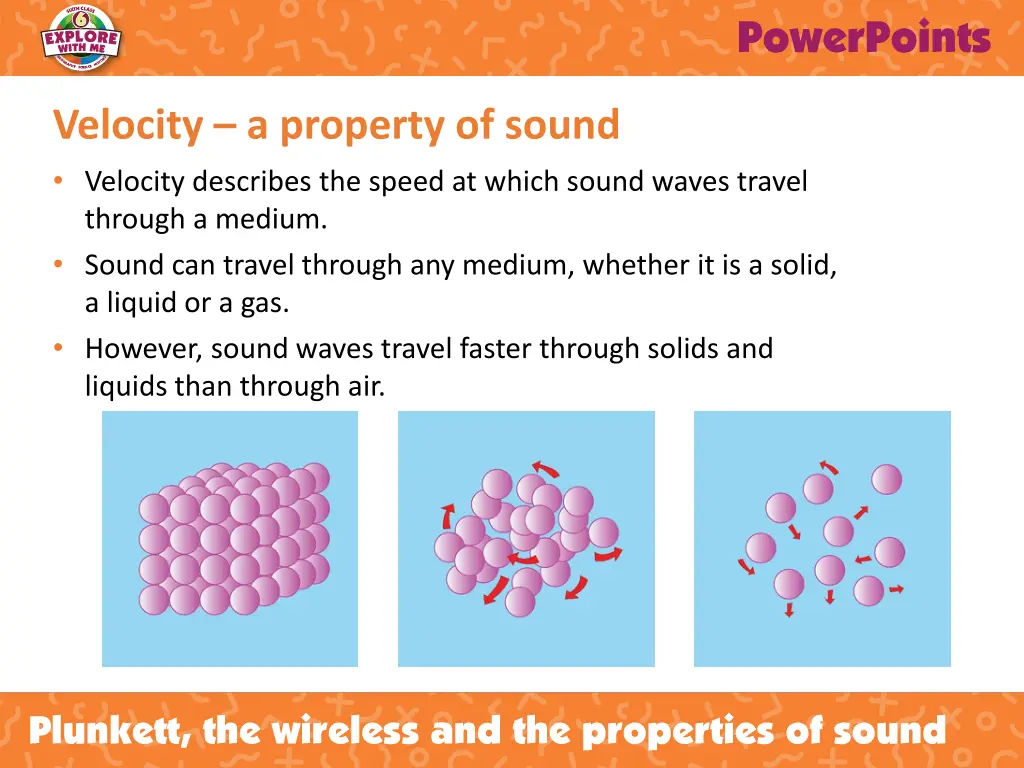 velocity a property of sound