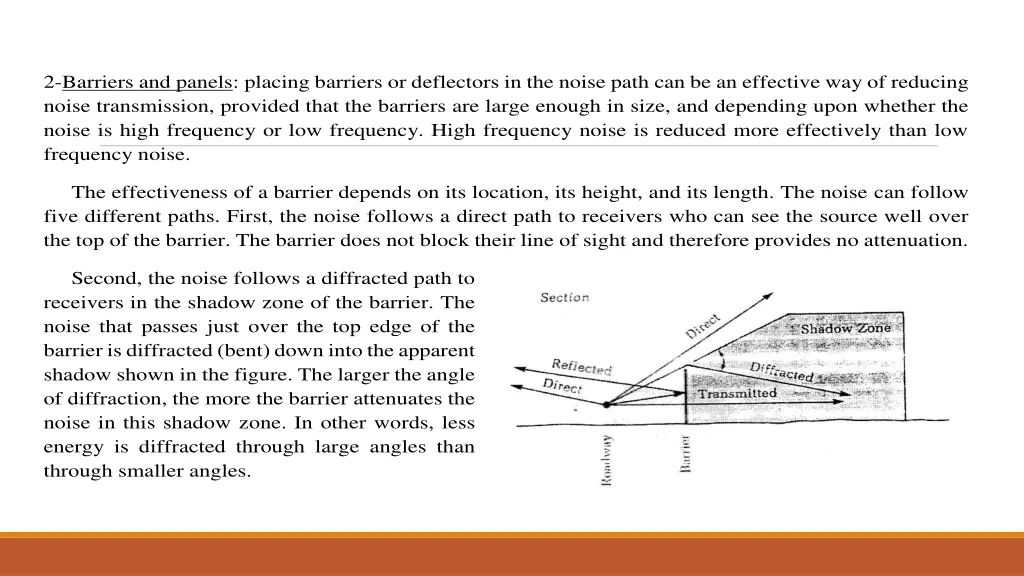 2 barriers and panels placing barriers