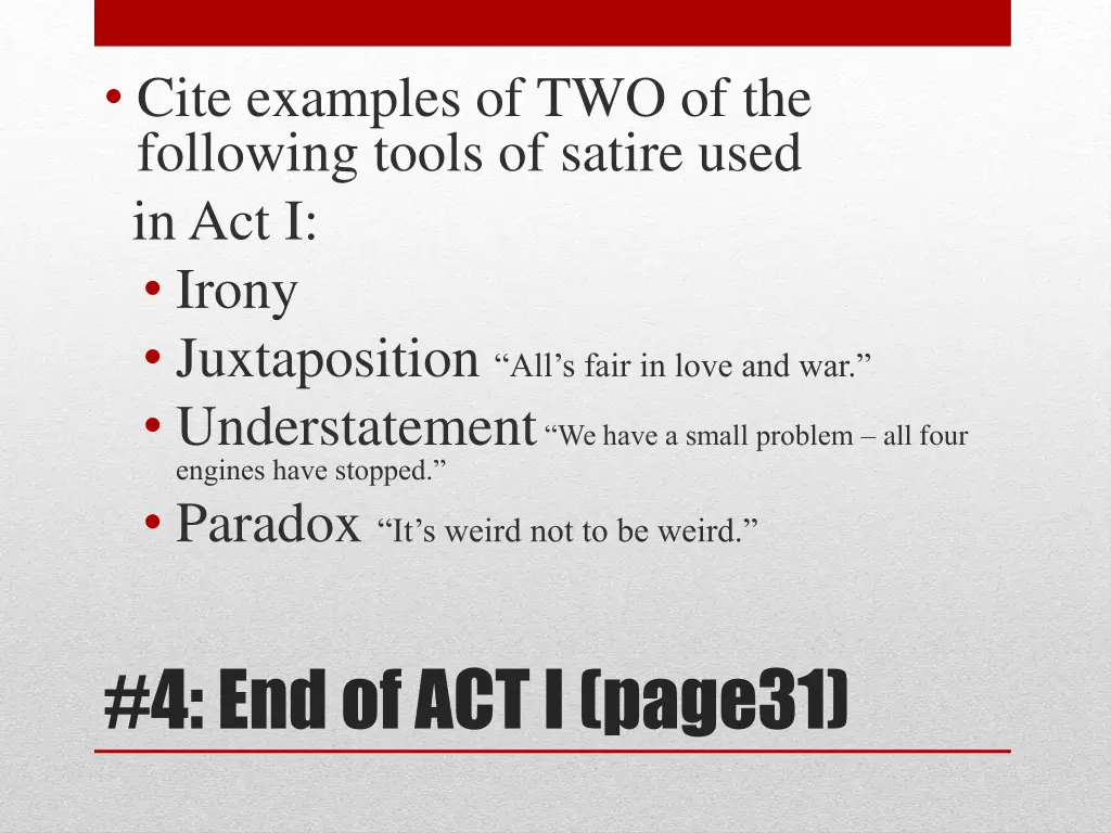 cite examples of two of the following tools