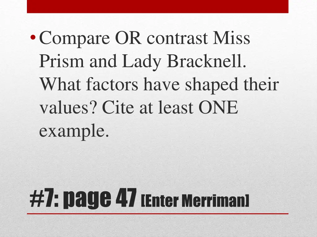 compare or contrast miss prism and lady bracknell