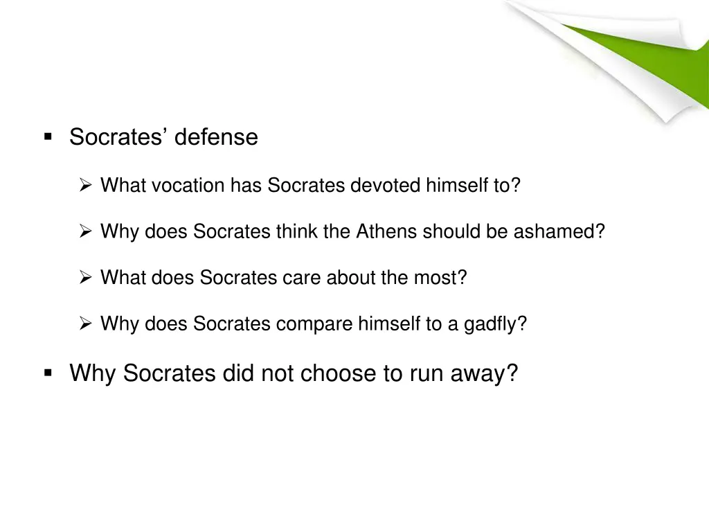 socrates defense