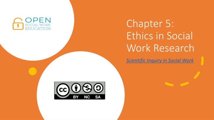 chapter 5 ethics in social work research