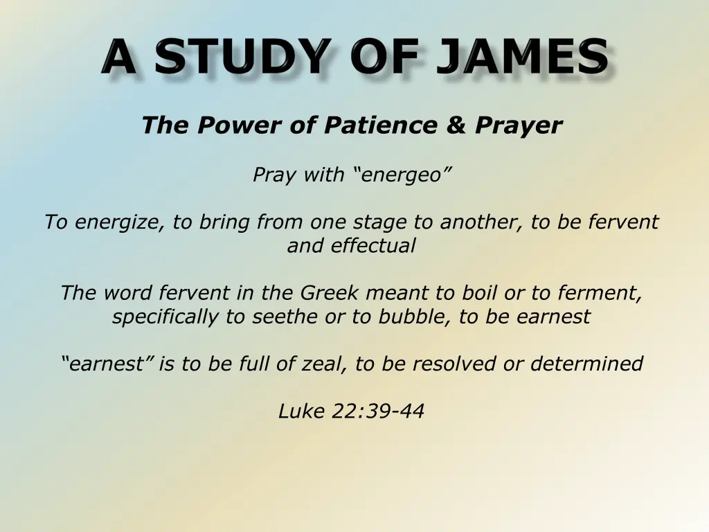 the power of patience prayer 2