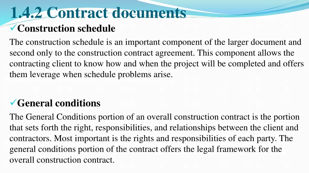 1 4 2 contract documents construction schedule