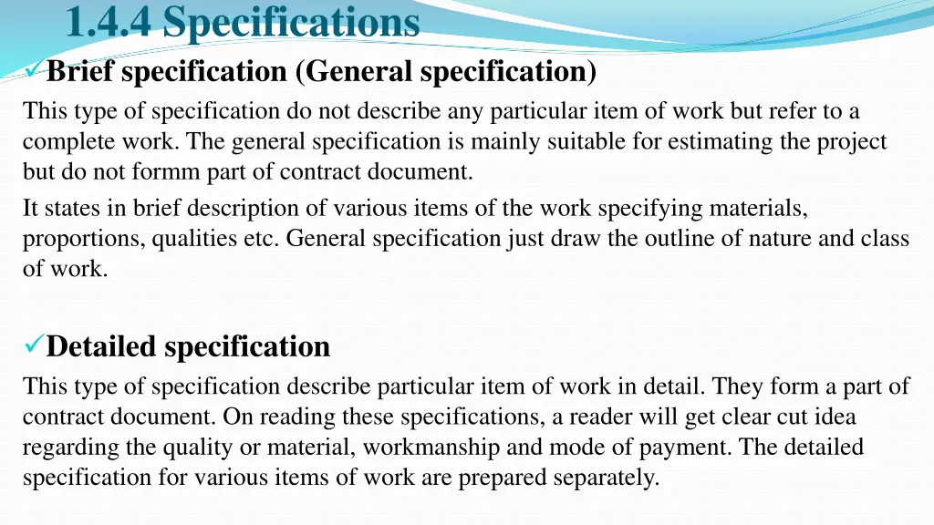 1 4 4 specifications brief specification general