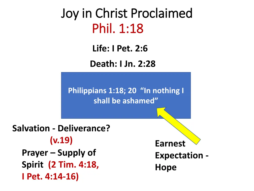 joy in christ proclaimed joy in christ proclaimed 3