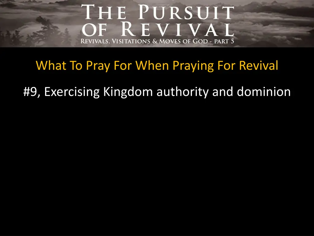 what to pray for when praying for revival 8