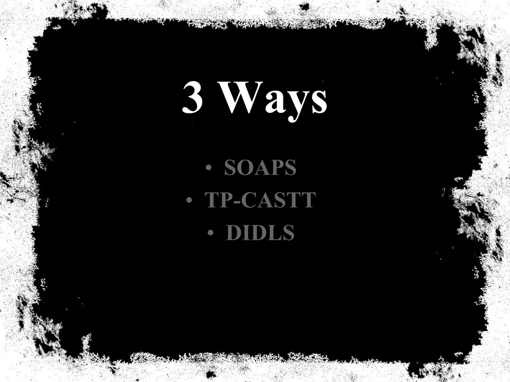 3 ways