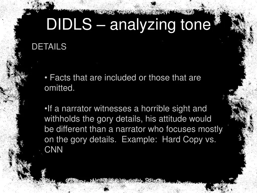 didls analyzing tone 2