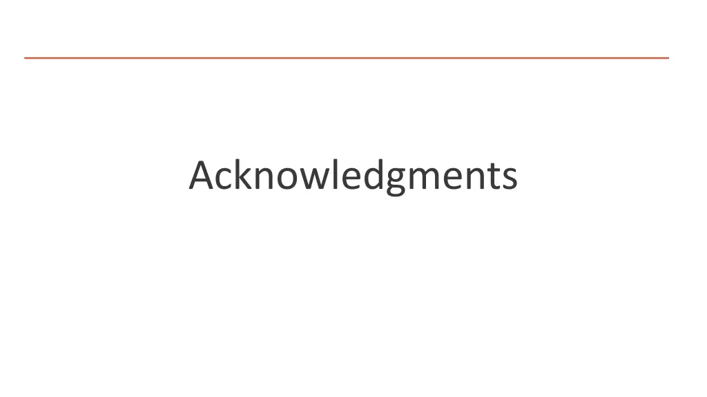 acknowledgments