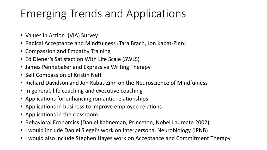 emerging trends and applications