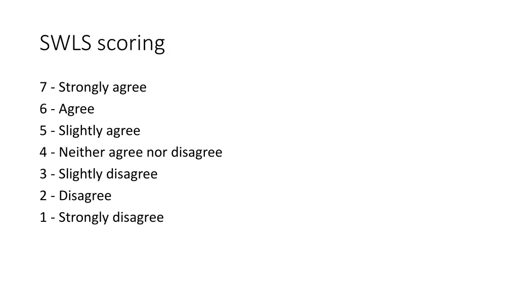 swls scoring