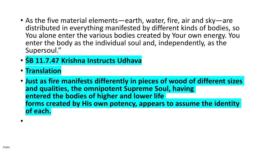 as the five material elements earth water fire